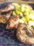 Conejo en adobo en Airfryer
