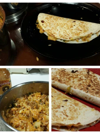 Recipe Kimchi Fried Rice Quesadilla with Chorizo the Awesome  Delicious