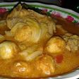 Sayap ayam n telur puyuh kuah pedas
