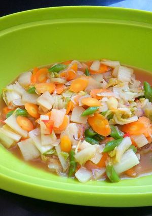 Foto resep Tumis sayur warna warni