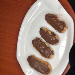A picture of Eclairs.