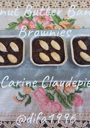 Foto resep Peanut Butter Banana Brownies by Carine Claudepierre