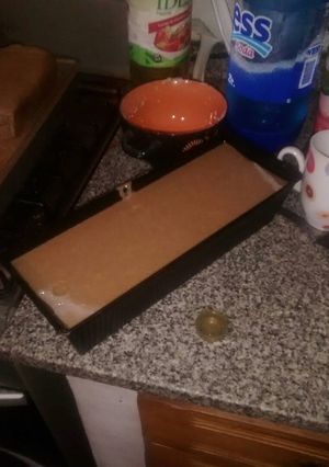 Una foto de Budín de banana vegano