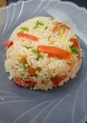 Hình của món Cơm rang cà chua.