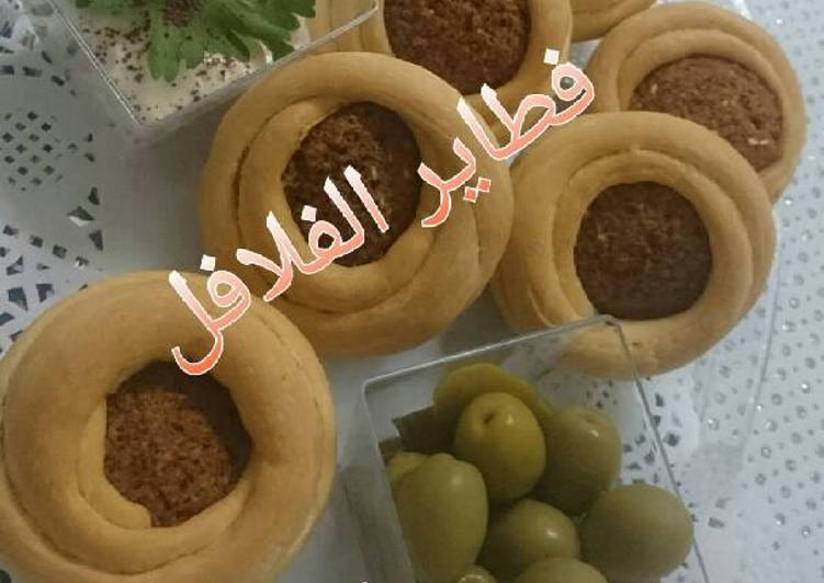 فطاير فلافل كب كيك