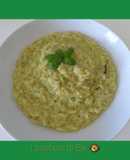 Risotto basilico e stracchino