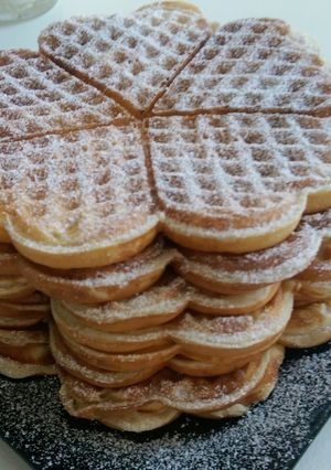 O poză a rețetei Waffe.