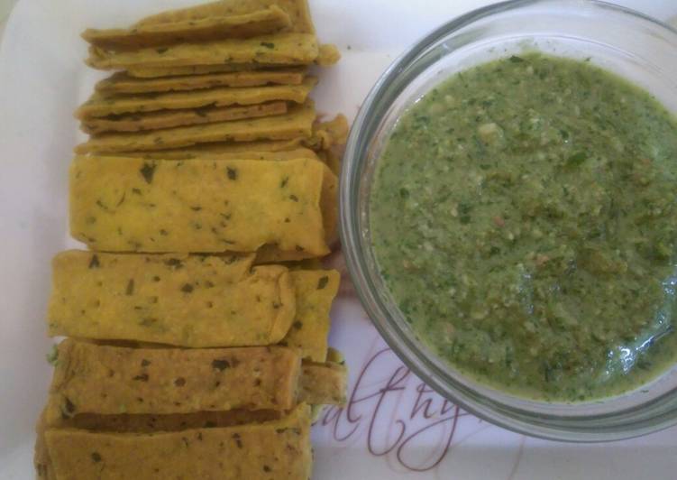 Baked Methi Sticks