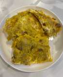 吻仔魚烏魚子煎蛋