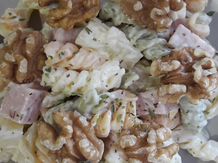Pasos sencillos para Hacer Ensalada de pasta  que Delicioso