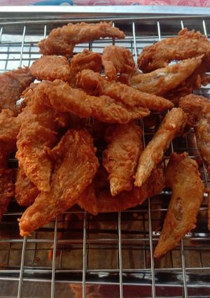 รูปของ ปลายปีกไก่ทอด