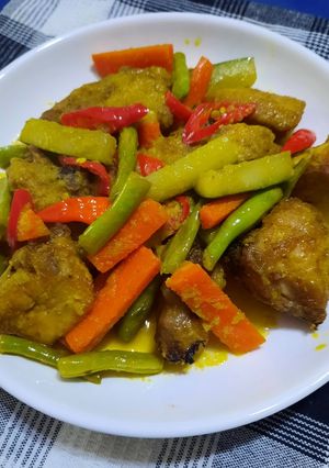 Foto resep Ayam Acar Kuning 🥕🌶