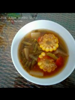 Foto resep Sayur Asem Bumbu Ulek