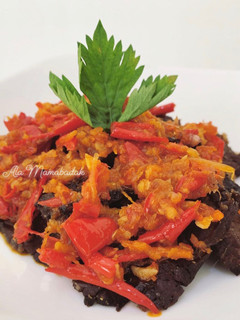 Foto resep Dendeng Paru Balado