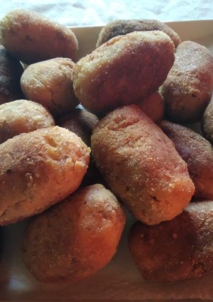 Una foto de Croquetas!!! (Guiso de arroz)
