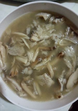 Hình của món Canh nấm mối (nấm đất, boóc đin).