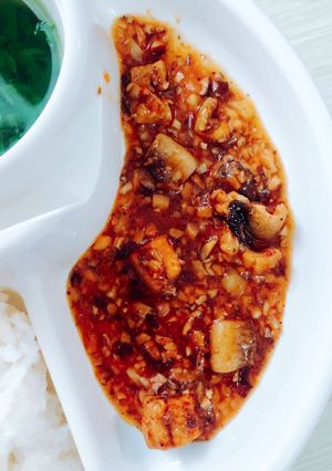 Hình của món Lươn sốt nấm hương 🍄 🍄.