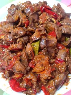 Foto resep Oseng Ampela ati super pedes
