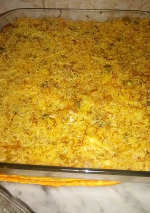 صورة لوصفة رز بالخضار