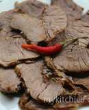 Thịt bò kho Tàu (bắp bò hầm xì dầu kiểu Tàu)