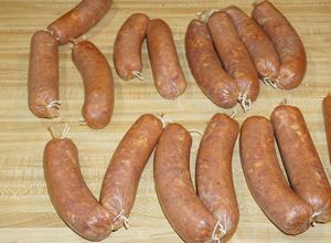 Una foto de Longanizas sureñas caseras