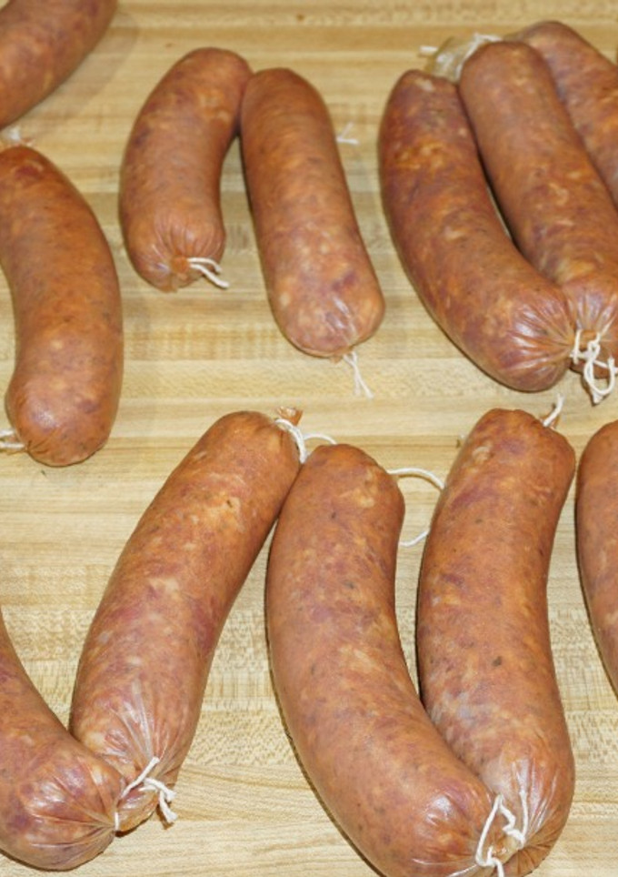 Una foto de Longanizas sureñas caseras