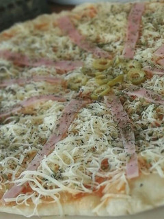 Una foto de Pizza casera