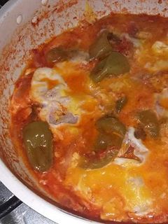 صورة لوصفة شكشوكة 🧅🍅🌶🧄 بالبيض ولا اروع 👌