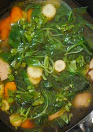 Foto resep Bening bayam