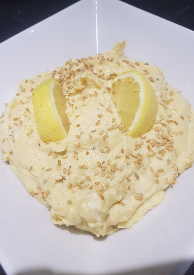 Una foto de Dip de humus sin aceite