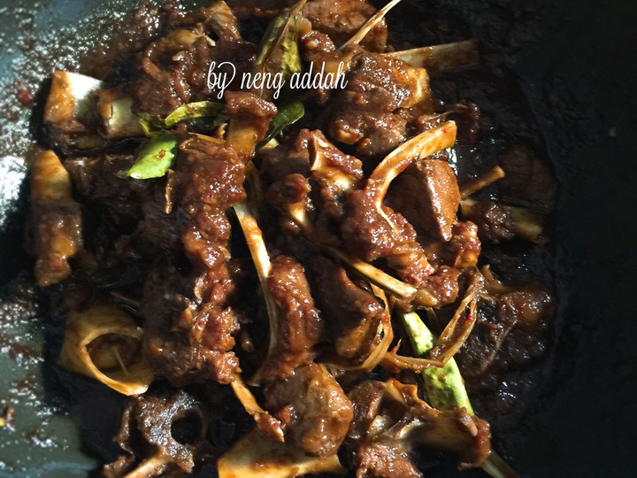 Resep Krengsengan Iga Kambing, Lezat Sekali