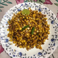 Corn chaat A picture of Corn chaat.