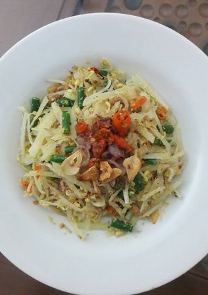 Foto resep Urap pepaya muda bumbu bali