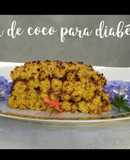 Gateau de coco para diabéticos