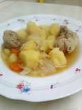Cocido de patata con conejo