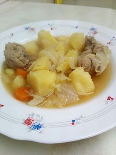 Una foto de Cocido de patata con conejo