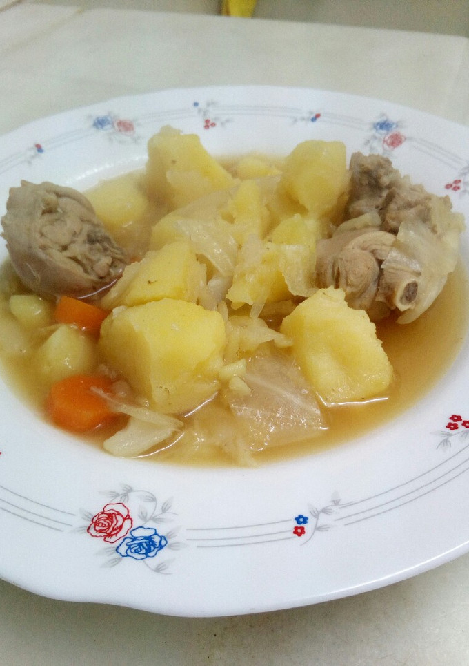 Una foto de Cocido de patata con conejo