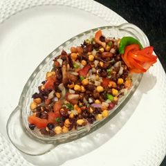 Spicy Roasted Chana Chaat A picture of Spicy Roasted Chana Chaat.