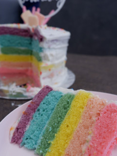 Foto resep Rainbow Cake Kukus Ny. Liem Super Lembuuut