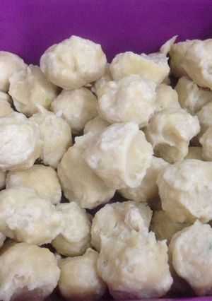 Foto resep Bakso ayam sederhana