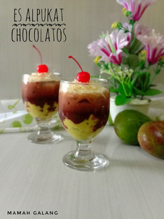 Foto resep Es Alpukat Chocolatos