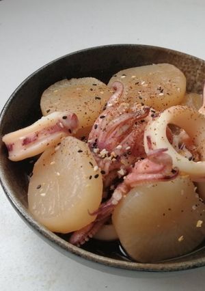 中卷燉蘿蔔 的食譜成品照片