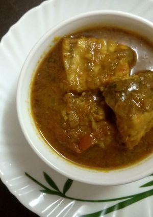 A picture of Fish curry.