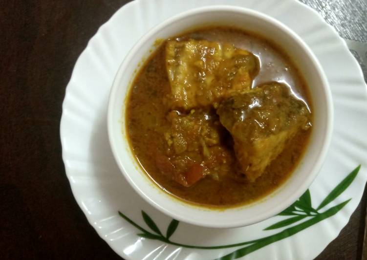 Recipe of Super Quick Homemade Fish curry