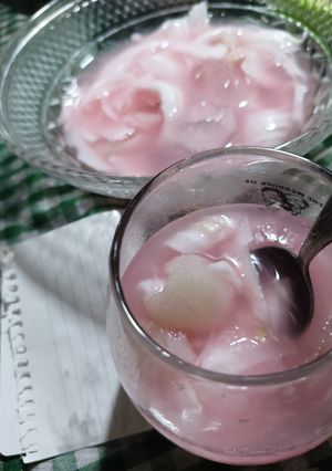 Foto resep Es Degan Pink terAnniv Anniv