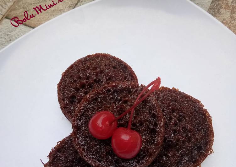 Resep 195. Bolu Mini Sarang Semut, Lezat