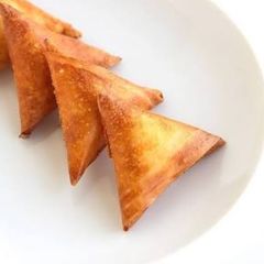 A picture of Three Cheese Samosa.