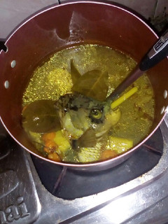 Foto resep SOP ikan gurame