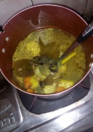 Foto resep SOP ikan gurame