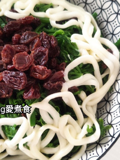 夏日小菜同樂會-爽口龍鬚涼拌菜 的食譜成品照片